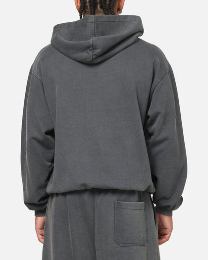 Saint Morta Apocalypse Boxy Hoodie Washed Charcoal