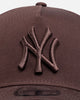 New Era New York Yankees 'Burnt Wood' 9FORTY A-Frame Snapback Burnt Wood