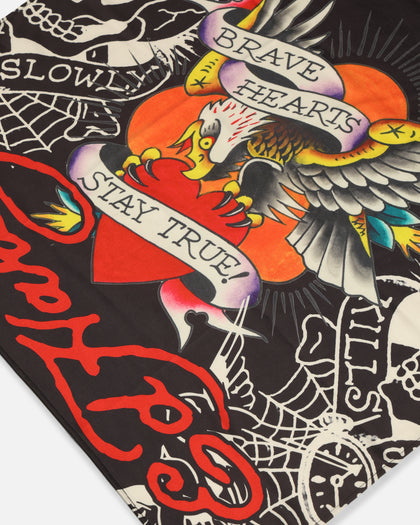 Ed Hardy Stay True Bandana Scarf Black/Multi