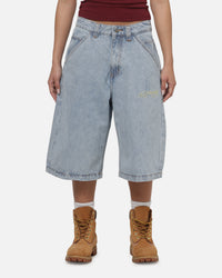 Ed Hardy Serpent Jorts Light Wash