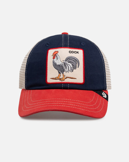 Goorin Bros Rooster Papa Trucker Snapback Navy/Red
