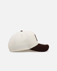 New Era New York Yankees 'Pink Satin Hearts Walnut' 9FORTY A-Frame Snapback Chrome/Walnut