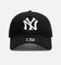 New Era New York Yankees 'Duck Canvas' 9FORTY A-Frame Unstructured Snapback Black