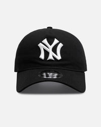 New Era New York Yankees 'Duck Canvas' 9FORTY A-Frame Unstructured Snapback Black