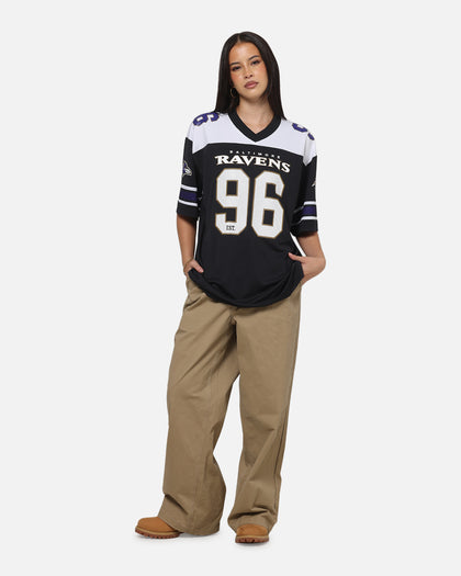 Majestic Athletic Baltimore Ravens Glenver Mesh Oversized T-Shirt Black