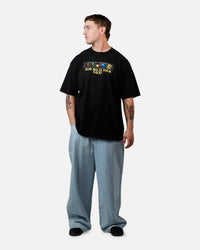 73Studio X World of Warcraft: How Big Is Your Sack T-Shirt Black Acidwash