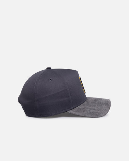 New Era Los Angeles Dodgers 'Suede Visor' 9FORTY A-Frame Snapback Graphite
