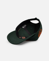 Carre Stacked Strapback Forest Green