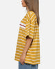 Carre Lineup T-Shirt Mustard Stripe