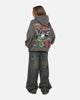 Ed Hardy Happy Motors Hoodie Washed Charcoal