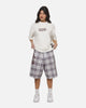 Worship Restraint Box Crop Reverse T-Shirt Coconut Milk
