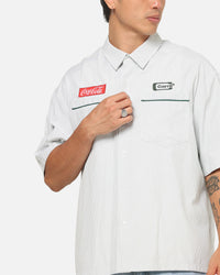 Carre Carré X Coca Cola Road Pilot Button Up Shirt Green