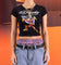 Ed Hardy Women's Lightning Baby T-Shirt Black