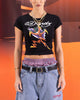 Ed Hardy Women's Lightning Baby T-Shirt Black