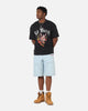 Ed Hardy Mask Of Mischief T-Shirt Black Acidwash