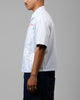 Loiter Chopper Work Shirt Blue/White