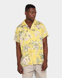 Club Paradise Lounge Shirt Yellow