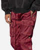 MNML Snap Front Cargo Pants Red
