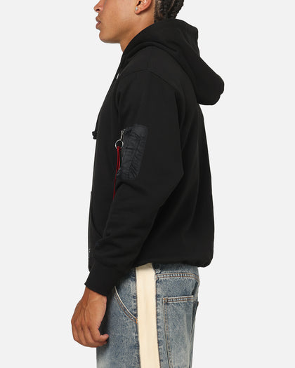 Alpha Industries Utility Pocket Hoodie Black