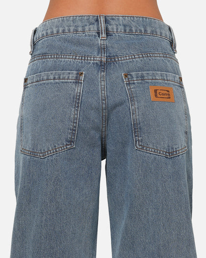 Carre Union Straight Fit Jeans Mid Blue