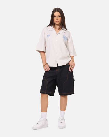 Carre Work Jorts Dark Washed Indigo