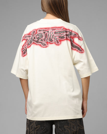 Loiter Airbrush Panther T-Shirt White