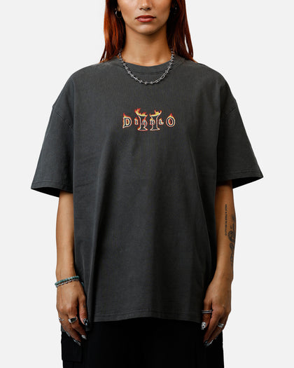 73Studio X Diablo II Halloween Summer 2000 T-Shirt Black Wash
