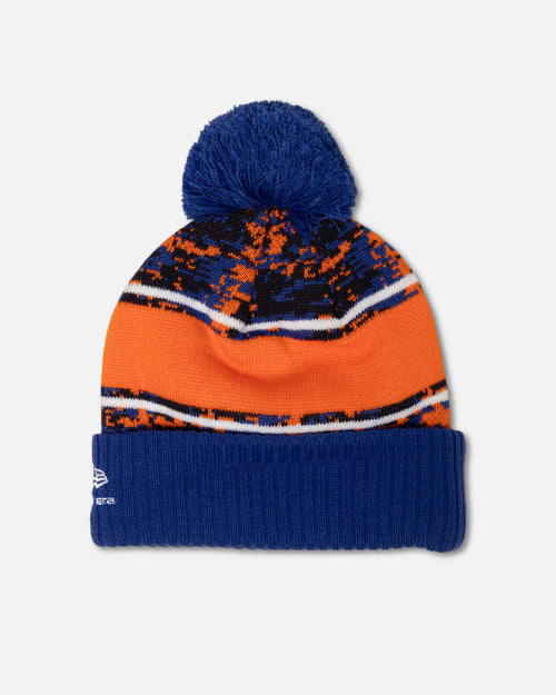 New Era X Red Bull F1 Racing Team Digi Camo Pom Beanie Dark Blue