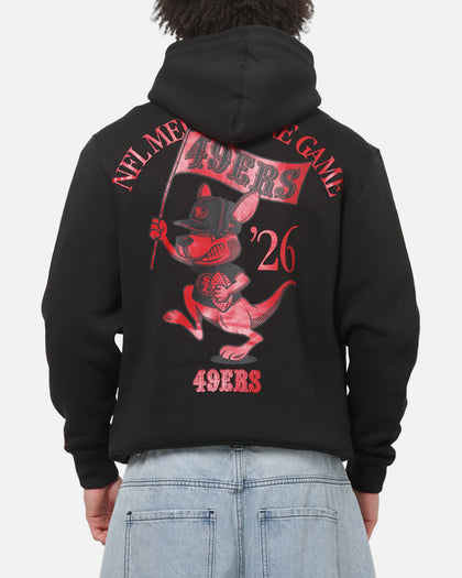 New Era San Francisco 49ers Kangaroo Flag Hoodie Black