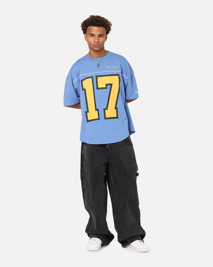 Carre Hitta Grid Iron T-Shirt Blue/Yellow