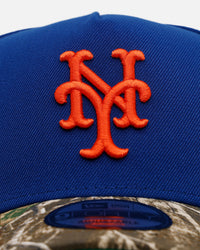New Era New York Mets 'Realtree Visor' 9FORTY A-Frame Snapback Official Team Color