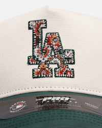 Pro Standard Los Angeles Dodgers 'Tapestry 2.0' Pinch Front Strapback Dark Green