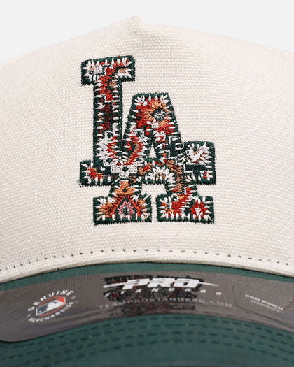 Pro Standard Los Angeles Dodgers 'Tapestry 2.0' Pinch Front Strapback Dark Green