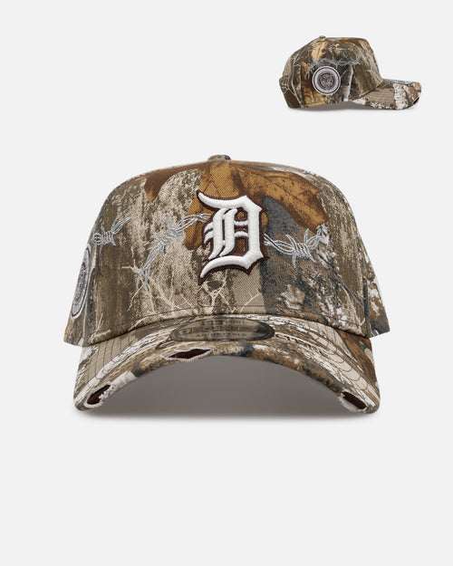 New Era Detroit Tigers 'Realtree Grit 3.0' 9FORTY A-Frame Snapback Realtree Edge