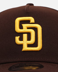 New Era San Diego Padres 'Floral Side Patch' 9FORTY A-Frame Snapback Official Team Color