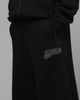 Loiter Silicone Ultra Wide Sweatpants Black