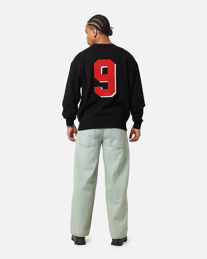Carre Academy Knitted Sweater Black