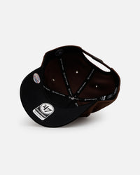 47 Brand Detroit Tigers 'Barren' Offside DT Corduroy Snapback Brown/Black