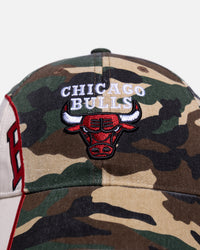 Mitchell & Ness Chicago Bulls 'NBA Home And Away' Low Profile Strapback Woodland Camo