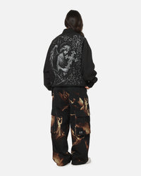 Saint Morta Crossbearer Bomber Jacket Black