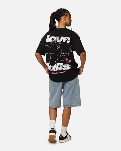 Goat Crew Love Kills T-Shirt Black