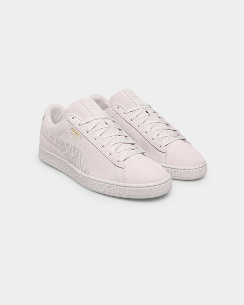 Puma Suede Mono Deboss Sneakers Nimbus Cloud