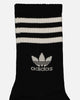 Adidas Solid Crew Socks 3 Pack Black