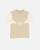 Adidas Kids' Adicolour Shorts and T-Shirt Set Wonder Beige