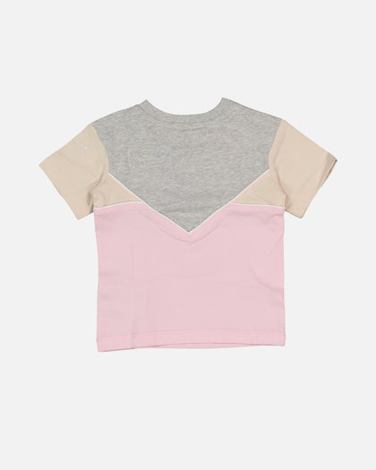 Adidas Infants' Adicolour Shorts and T-Shirt Set Clear Pink