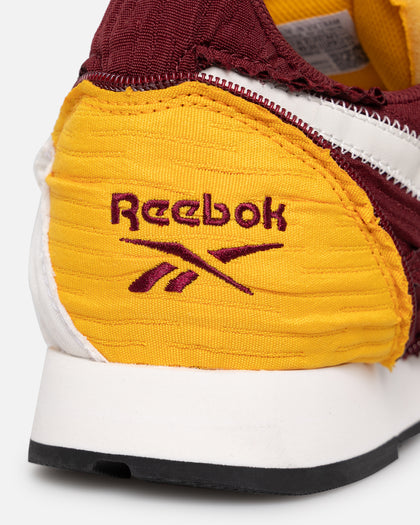 Reebok X MARKET Classic Leather Pump Burgundy/Gold