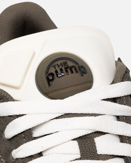 Reebok X MARKET Classic Leather Pump Army Green/Core Black