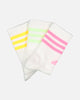 Adidas 3 Stripes Cushioned Crew Socks 3 Pack Multi