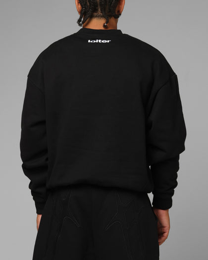 Loiter Destruct Crewneck Black