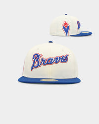 New Era Altanta Braves 'Retro Script' 59FIFTY Fitted OTC